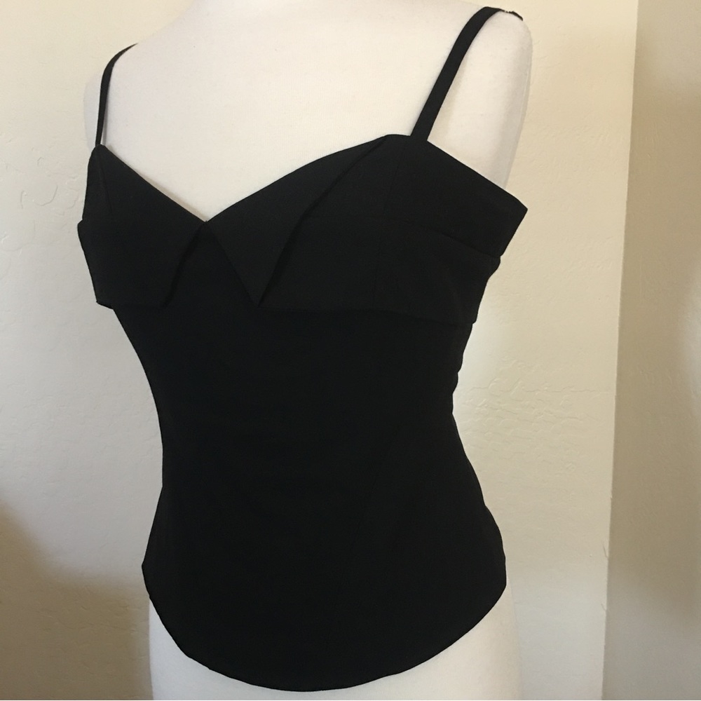 Form-fitted Black Forever21 Top, Size M